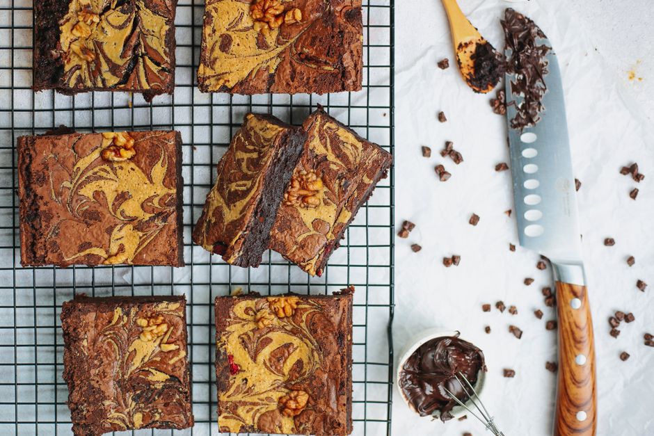 Brownies fondants à découper pour un joli coffret